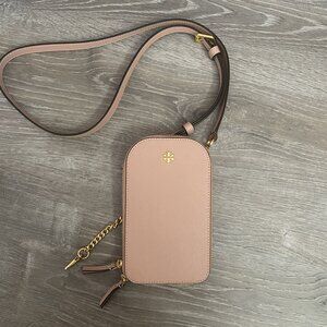 Tory Burch Pink Crossbody Purse Wallet